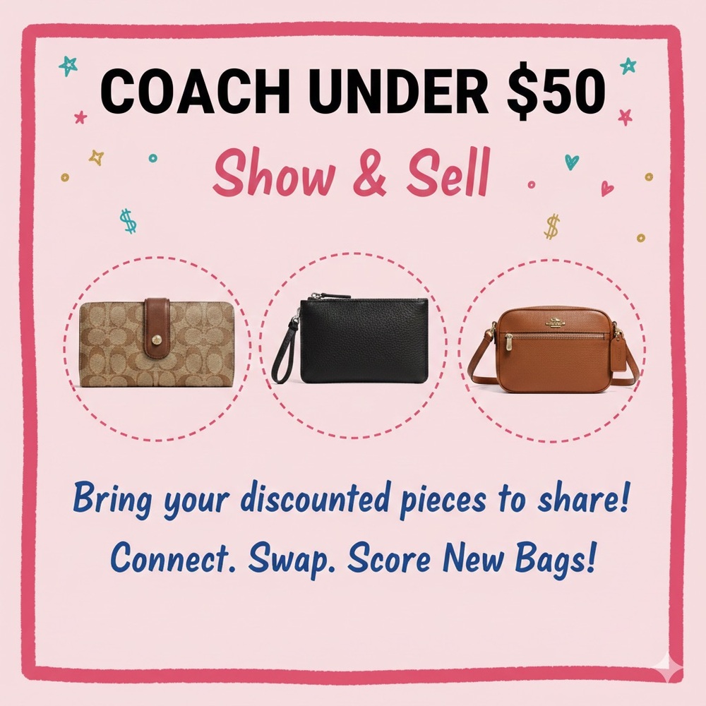 Coach Under $50 Sort of Silent Share Show